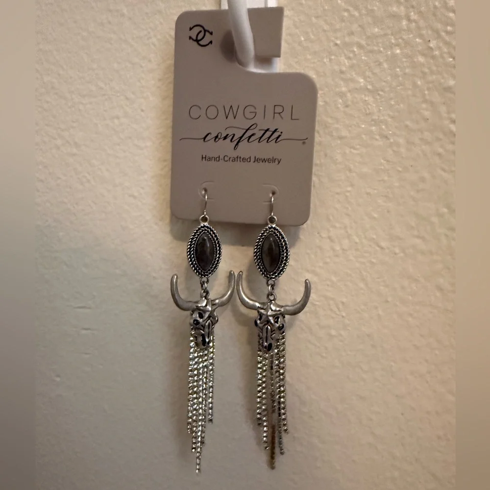 Cowgirl Confetti Cowgirl Nights Earrings - Picture 2 of 2